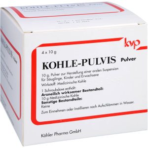 KOHLE pulvis Pulver