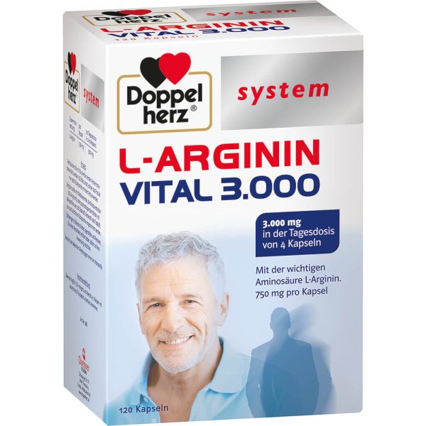 DOPPELHERZ L-Arginin Vital 3.000 system Kapseln