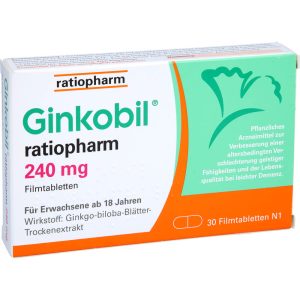 GINKOBIL-ratiopharm 240 mg Filmtabletten