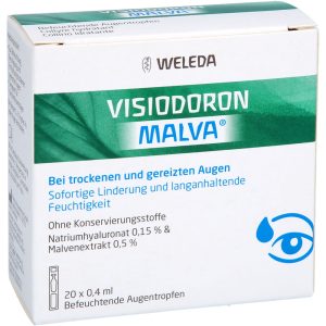 VISIODORON Malva Augentropfen in Einzeldosispipetten