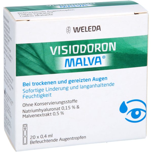 VISIODORON Malva Augentropfen in Einzeldosispipetten