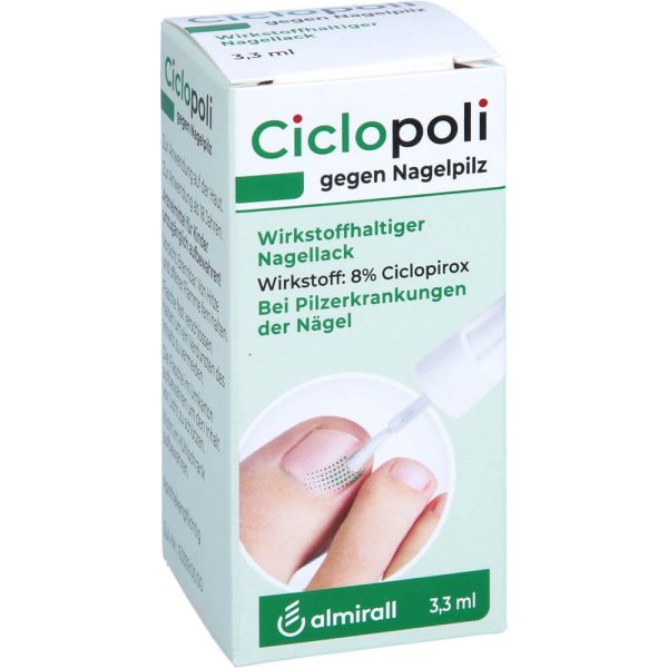 CICLOPOLI gegen Nagelpilz wirkstoffhaltiger Nagellack