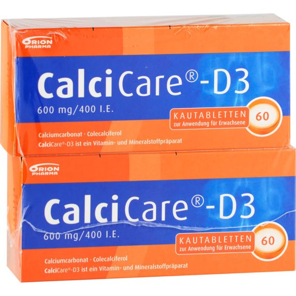 CALCICARE D3 Kautabletten