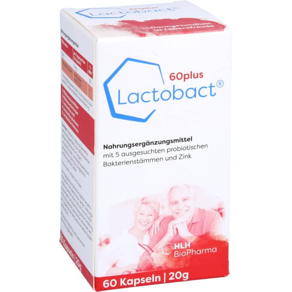 LACTOBACT 60plus magensaftresistente Kapseln