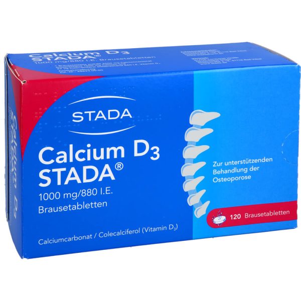 CALCIUM D3 STADA 1000 mg/880 I.E. Brausetabletten