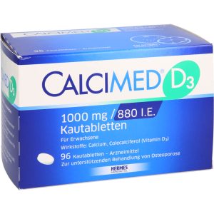 CALCIMED D3 1000 mg/880 I.E. Kautabletten