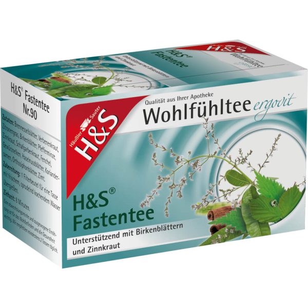 H&S Wohlfühltee Fastentee Filterbeutel