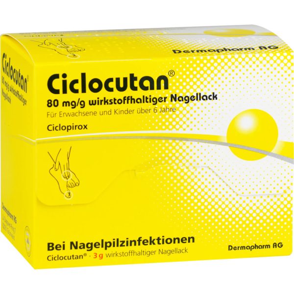 CICLOCUTAN 80 mg/g wirkstoffhaltiger Nagellack