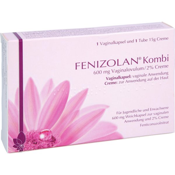 FENIZOLAN Kombi 600 mg Vaginalovulum+2% Creme