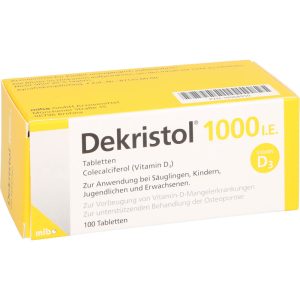 DEKRISTOL 1.000 I.E. Tabletten