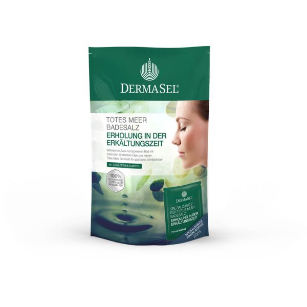 DERMASEL Totes Meer Badesalz+Erkältungszeit SPA