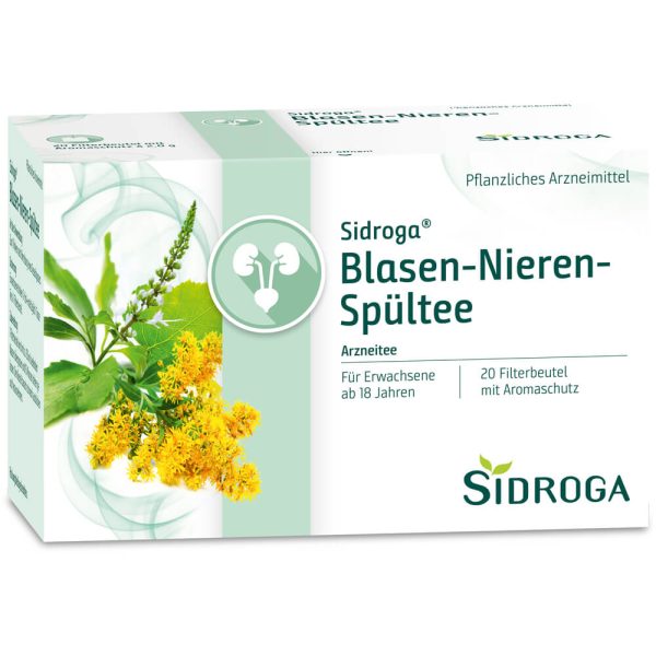 SIDROGA Blasen-Nieren-Spültee Filterbeutel