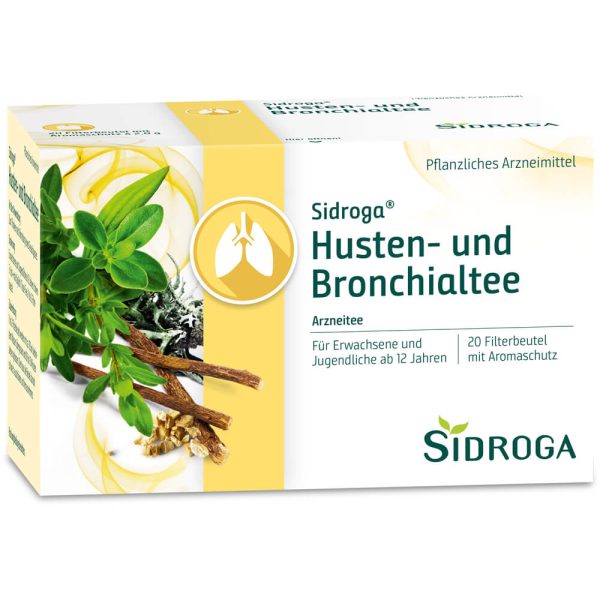 SIDROGA Husten- und Bronchialtee Filterbeutel