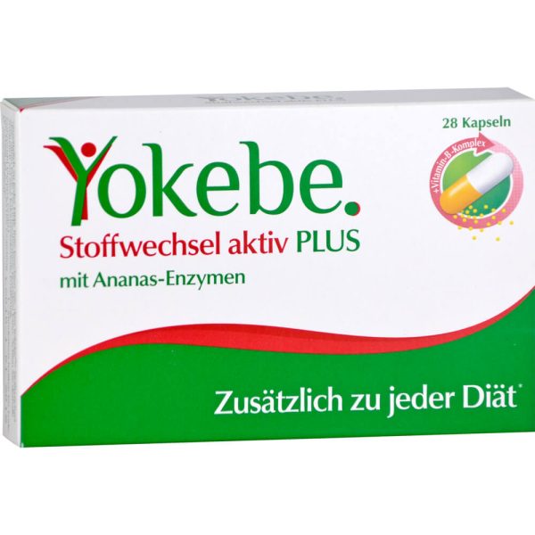 YOKEBE Plus Stoffwechsel aktiv Kapseln