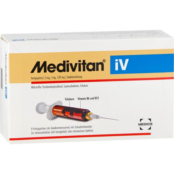 MEDIVITAN iV Injektionslösung in Zweikammerspritze