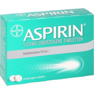 ASPIRIN 500 mg überzogene Tabletten