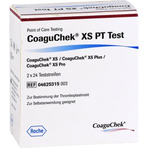 COAGUCHEK XS PT Test