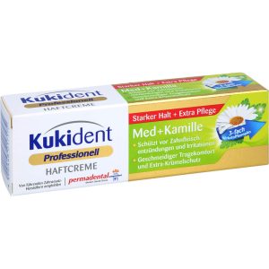 KUKIDENT Haftcreme Med+Kamille