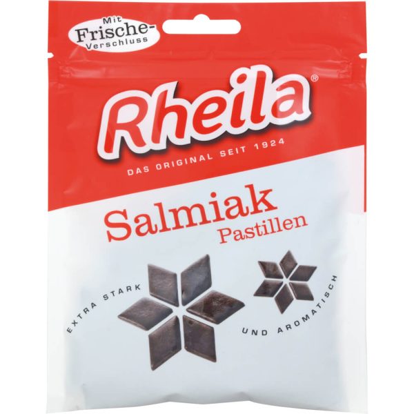 RHEILA Salmiak Pastillen mit Zucker