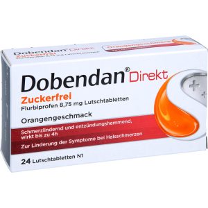 DOBENDAN Direkt zuckerfrei Flurbiprofen 8,75mg Lutschtabletten