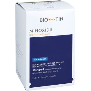 MINOXIDIL BIO-H-TIN Pharma 50 mg/ml Spray Lösung