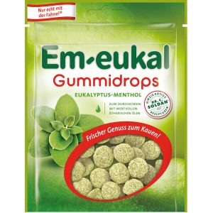 EM EUKAL Gummidrops Eukalyptus-Menthol zuckerhaltig