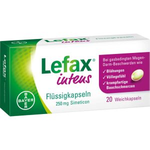 LEFAX intens Flüssigkapseln 250 mg Simeticon