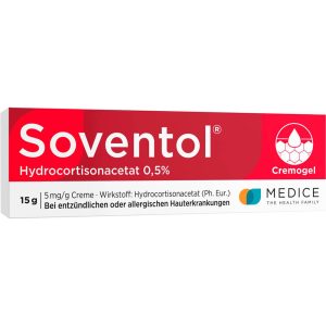 SOVENTOL Hydrocortisonacetat 0,5% Creme