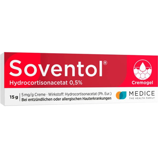 SOVENTOL Hydrocortisonacetat 0,5% Creme