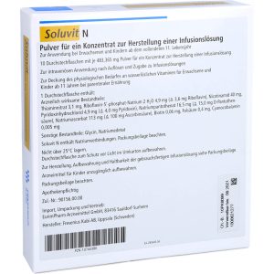 SOLUVIT N Pulver für Infusionslösung