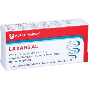 LAXANS AL magensaftresistente überzogene Tablet