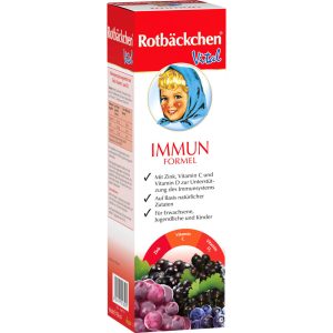 RABENHORST Rotbäckchen Vital Immun Formel Saft