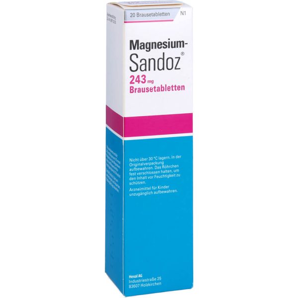 MAGNESIUM SANDOZ 243 mg Brausetabletten