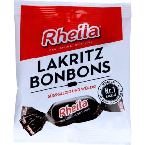 RHEILA Lakritz Bonbons mit Zucker