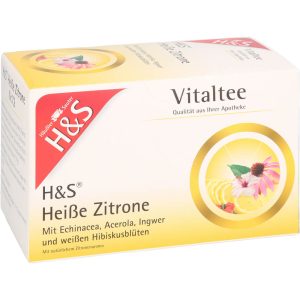 H&S heiße Zitrone Vitaltee Filterbeutel