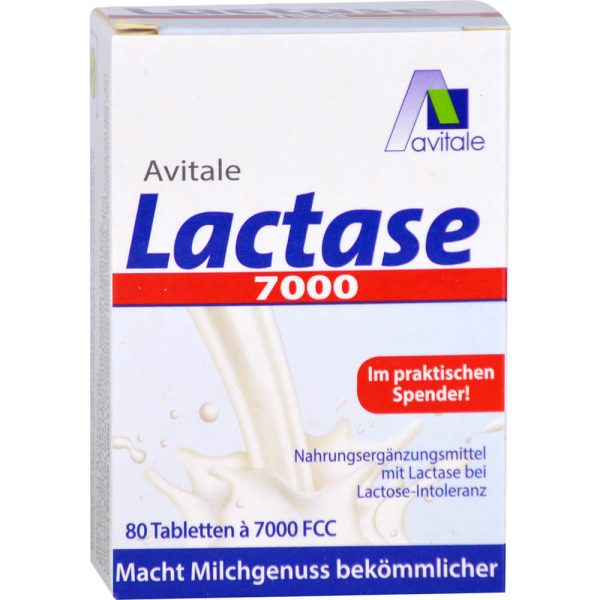 LACTASE 7.000 FCC Tabletten im Spender