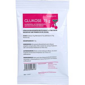 GLUKOSE 75 g Kirsch Plv.zur Her.e.Lösung zur Einnehmen