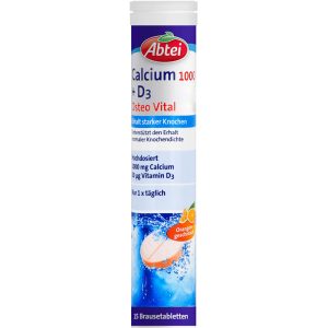 ABTEI Calcium 1.000+D3 Osteo Vital Brausetabletten