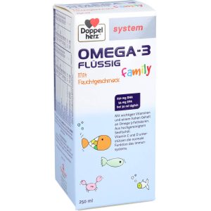 DOPPELHERZ Omega-3 family system flüssig