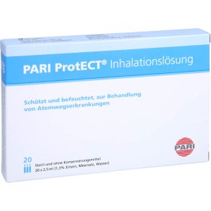 PARI ProtECT Inhalationslösung mit Ectoin Ampullen