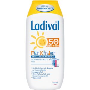 LADIVAL Kinder Sonnengel allergische Haut LSF 50+