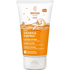 WELEDA Kids 2in1 Shower & Shampoo fruchtige Orange