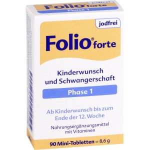 FOLIO 1 forte jodfrei Filmtabletten