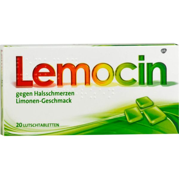 LEMOCIN gegen Halsschmerzen Lutschtabletten