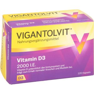 VIGANTOLVIT 2.000 I.E. Vitamin D3 Weichkapseln