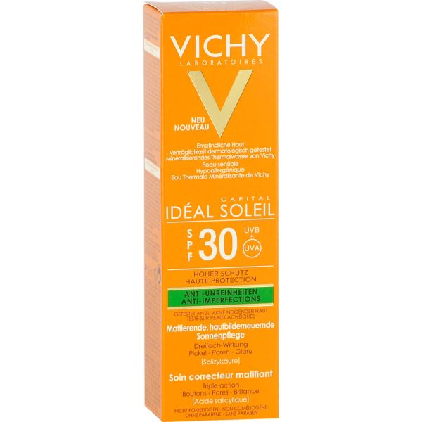 VICHY IDEAL Soleil Anti-Unreinheiten LSF 30