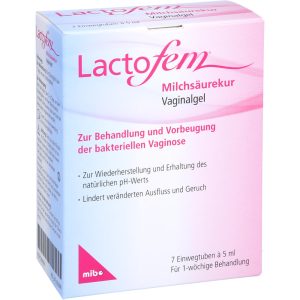 LACTOFEM Milchsäurekur Vaginalgel