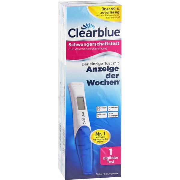 CLEARBLUE Schwangerschaftstest mit Wochenbestimmung