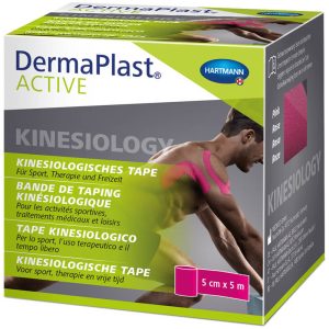 DERMAPLAST Active Kinesiology Tape 5 cm x 5 m pink