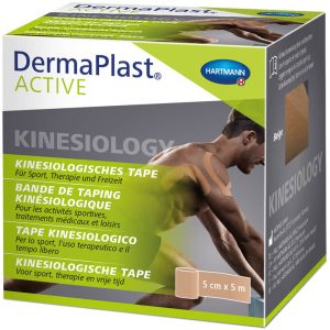 DERMAPLAST Active Kinesiology Tape 5 cm x 5 m beige